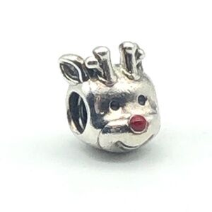 Pandora Red Nosed Reindeer Charm